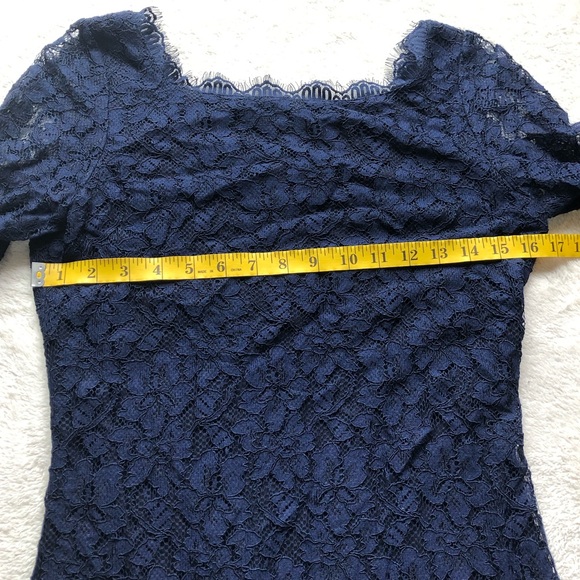 Diane von Furstenberg Zarita Lace Sheath Dress - Picture 14 of 15